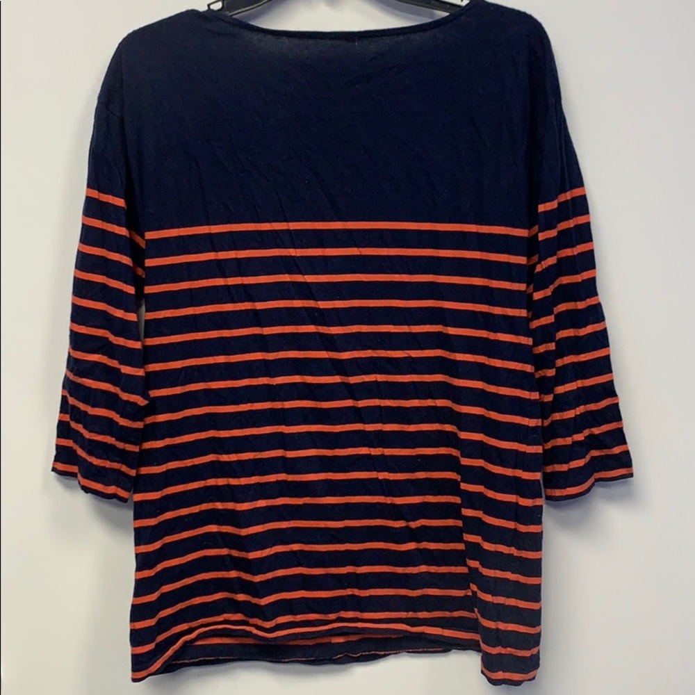 J. Crew stripped top with accent buttons - Picture 4 of 4